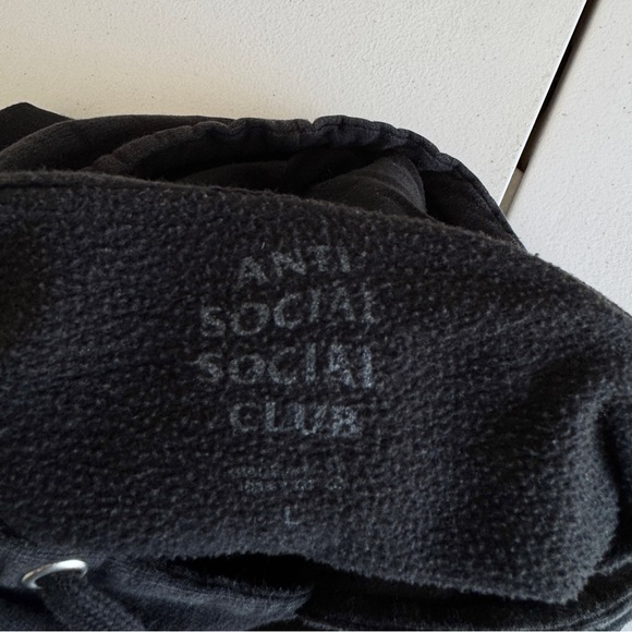 Anti Social Social Club Black Hoodie - Picture 5 of 12